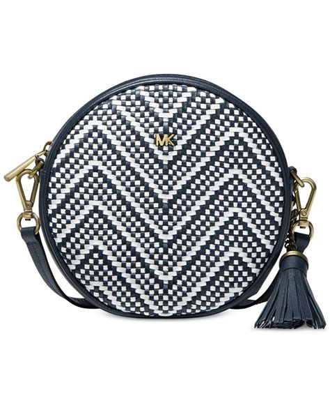 MICHAEL Michael Kors Woven Chevron Canteen Bag 